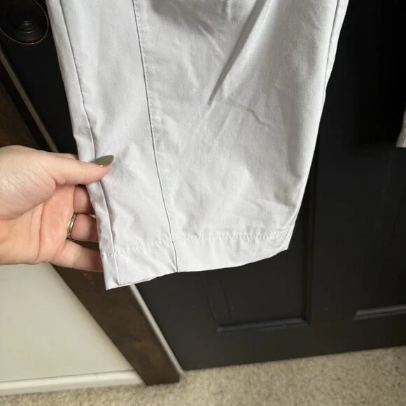 Apana Women's Light Gray Active 7/8 Length Pull-On Athleisure Pants Size Large - Picture 6 of 9